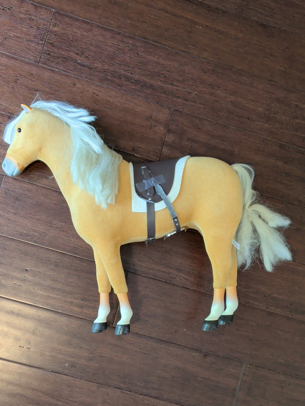 American Girl Yellow Plush Horse
